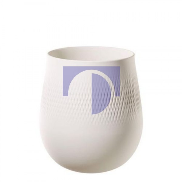 Ваза Carre 22,5 см Manufacture Collier Blanc Villeroy & Boch Ваза Carre 22,5 см Manufacture Collier Blanc Villeroy & Boch